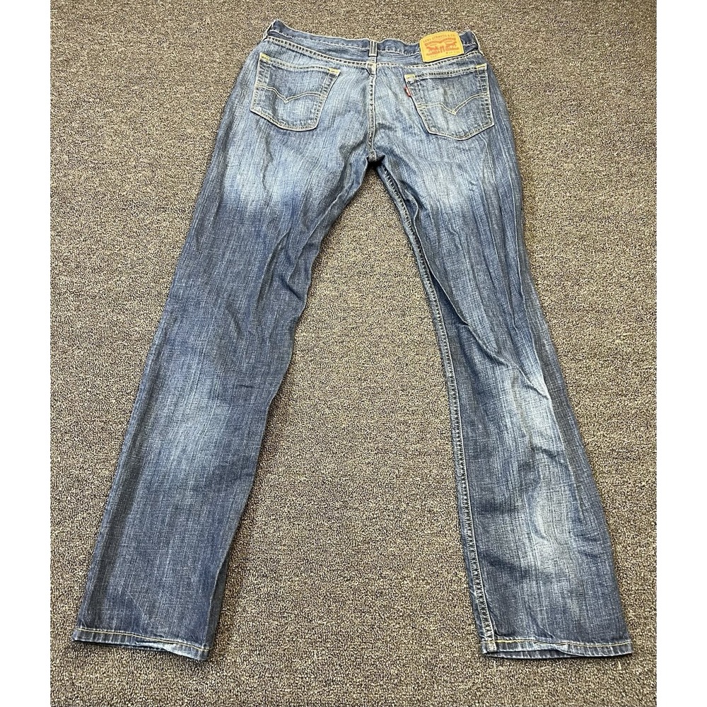 Levi's 514 Men's Jeans 31x32 Blue Denim Regular Fit Straight Leg Relaxed